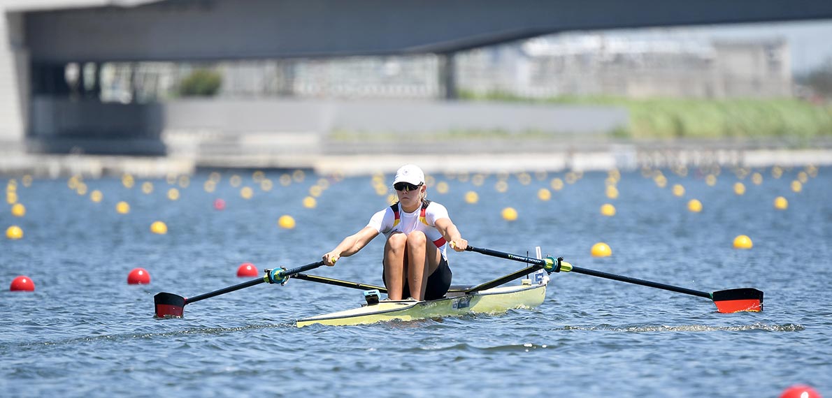 World Rowing Junior Championships JF 1x Gold GER