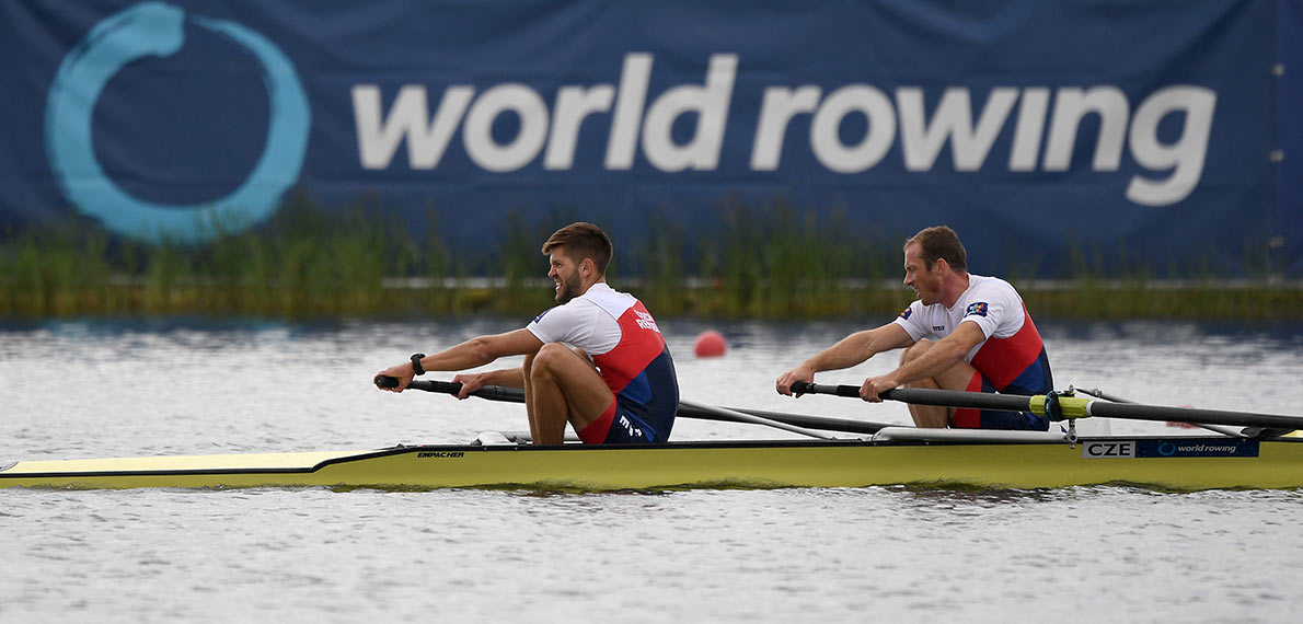 [Translate to English:] World Rowing Cup III Rotterdam LM2- Gold CZE